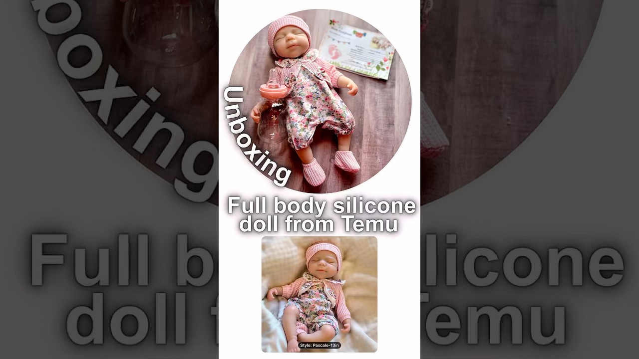 ✨ Full body silicone doll from Temu ✨