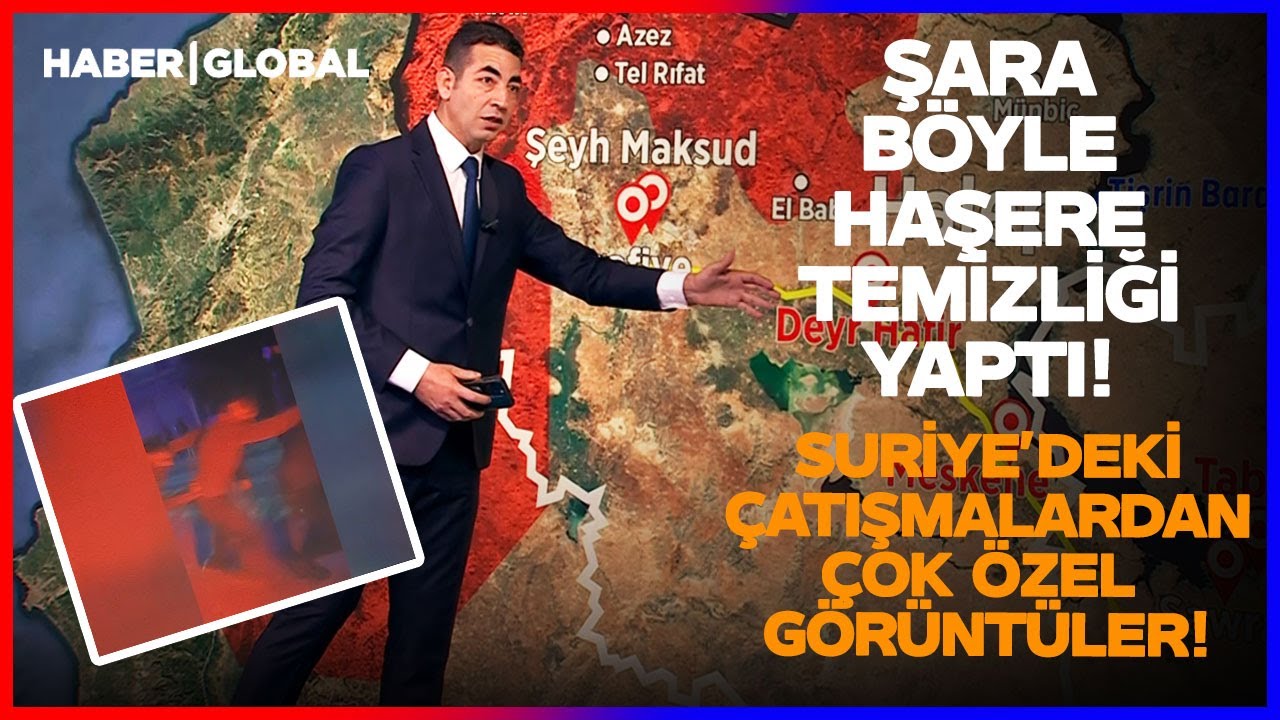 FARE GİBİ TÜNEL KAZMIŞLAR! Ahmet Şara Suriye'deki Haşereleri Böyle Yakaladı!