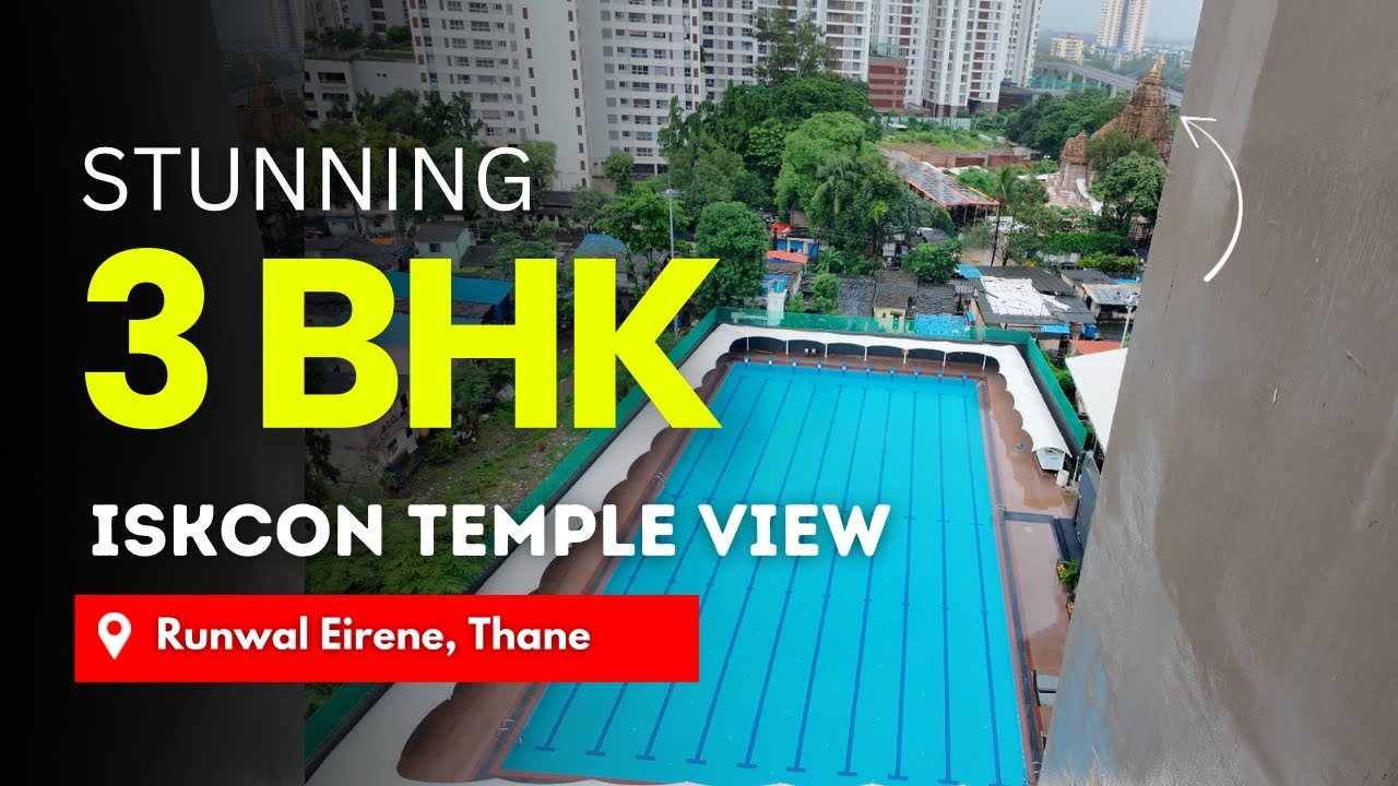 Stunning Converted 3 BHK For Sale In Runwal Eirene, Thane | Prime location | Amenities | Parking