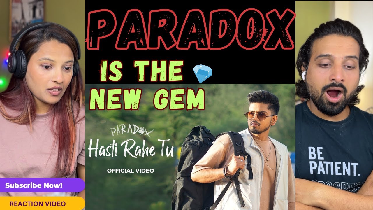 REACTION on PARADOX | HASTI RAHE TU | EP - The Unknown Letter @FunkieCoupleReact