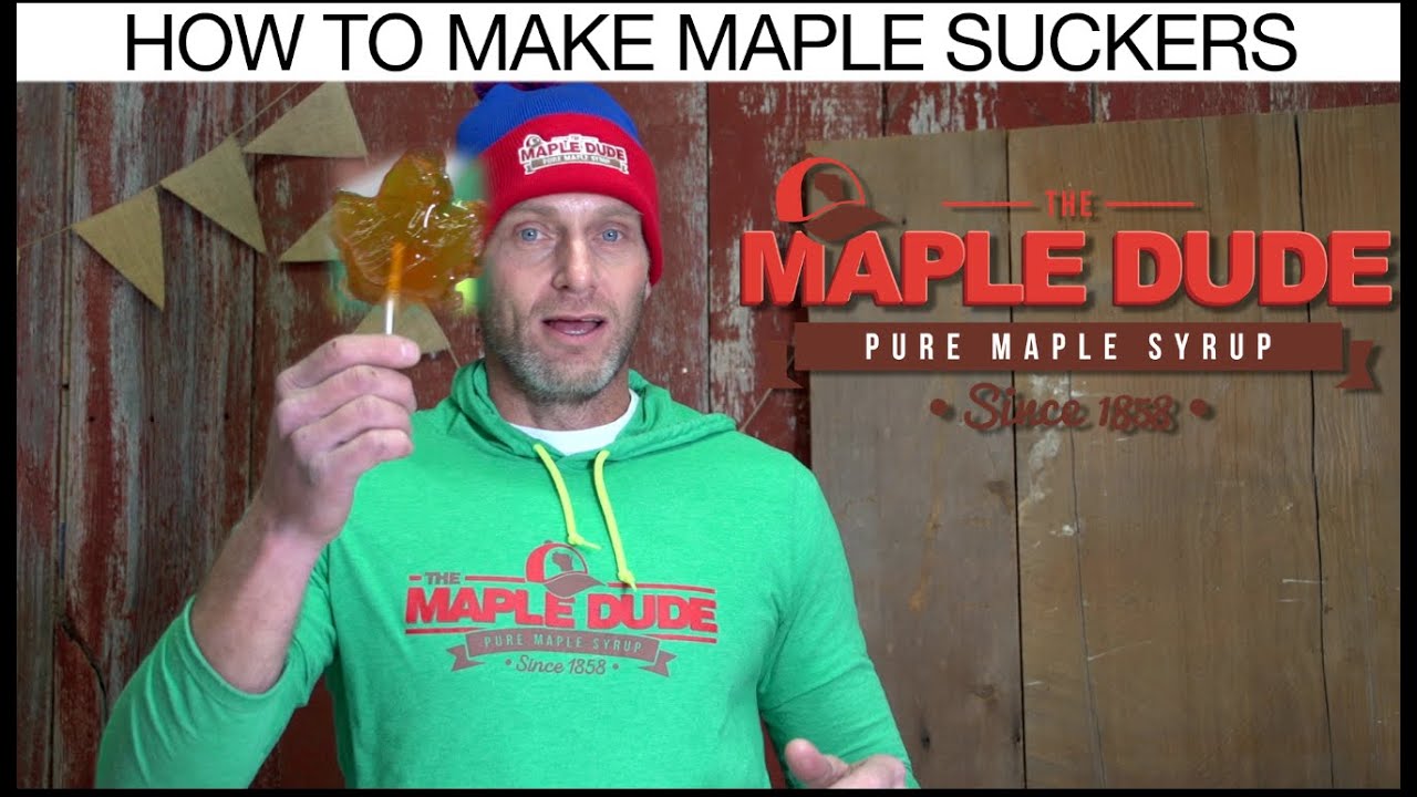 How To Make Maple Suckers/ Lollipops!