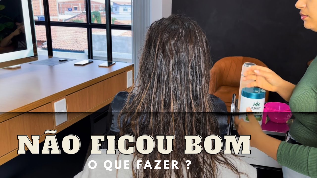 FIZ UM BOTOOX E NÃO ALISOU 😩 E AGORA O QUE FAZER ? POSSO RETOCAR ?