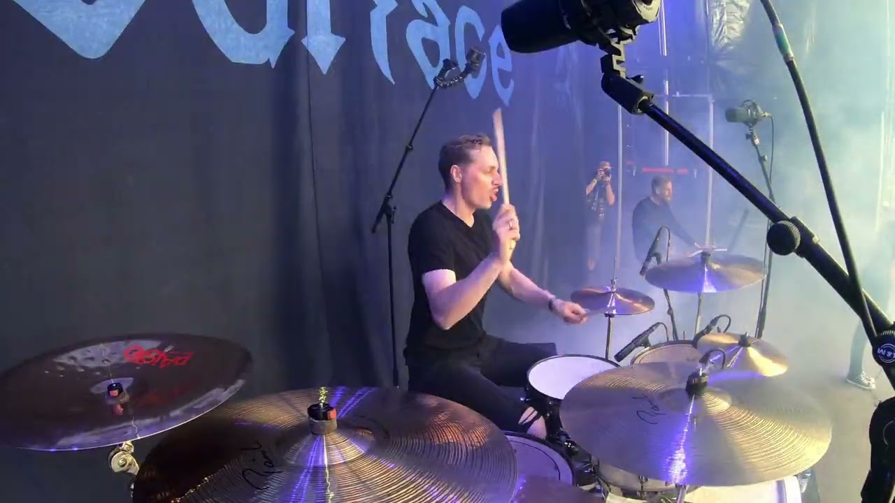 Withering Surface - Scarlet Silhouettes Live Copenhell 2022 (Drum Cam)