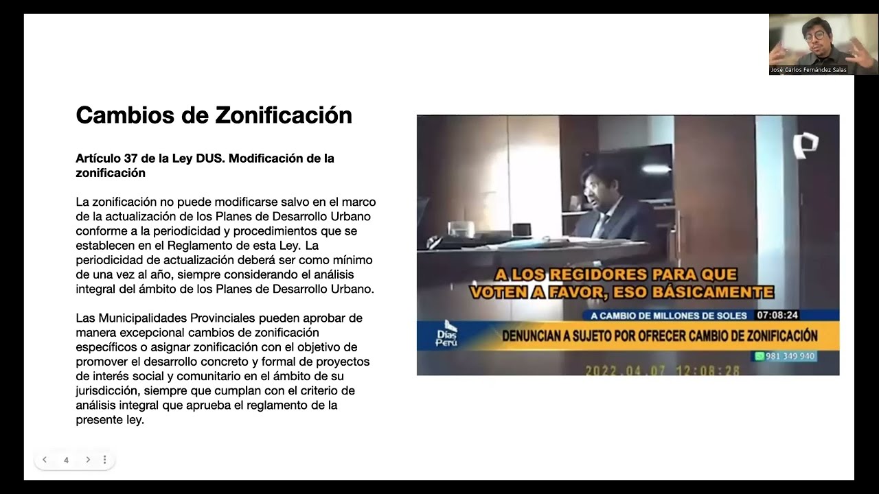 Ley DUS, Reglamento de Planificación Urbana y proyecto de ley de modificación | Ius et Veritas