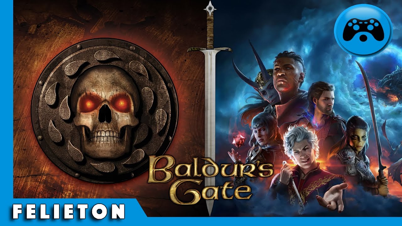 Seria Baldur's Gate - Historia kultowej RPG + Recenzja BG3 [PS5]