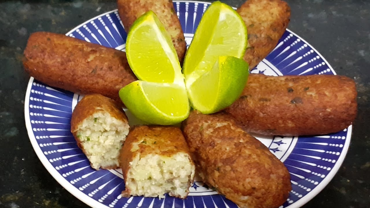 BOLINHO DE PEIXE SEM FARINHA DE TRIGO | Essa receita com carne de tilápia fica uma maravilha
