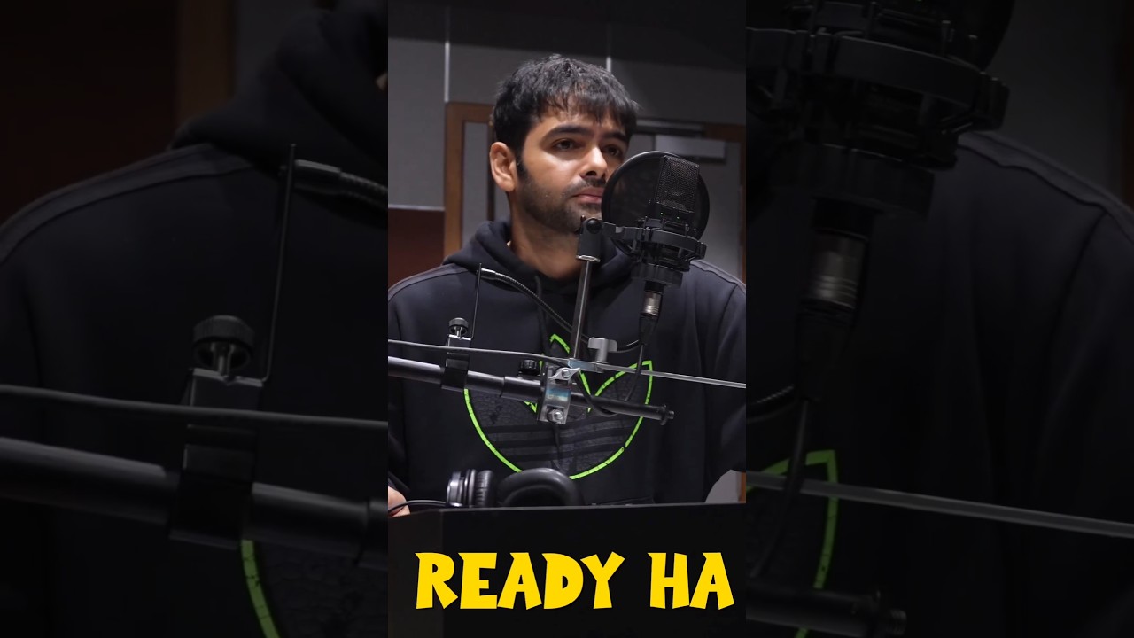 Ustaad #RamPothineni wraps up his dubbing for #DoubleiSmart | Gulte.com