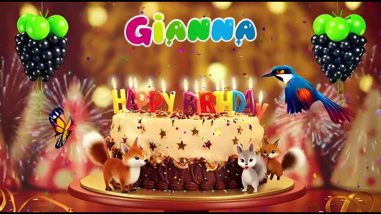 Happy birthday Gianna.. #happybirthdaysong 