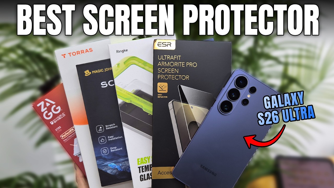 Обзор защитной пленки Ultra Glass для Galaxy S26