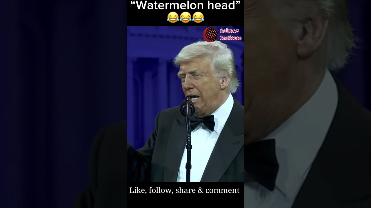 Trump calls Adam Schiff &ldquo;Watermelon head&rdquo; #trump #adamschiff #watermelonhead
