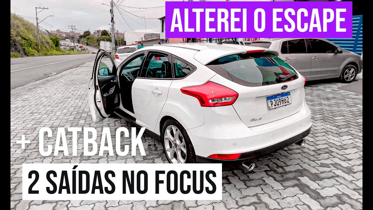 ALTEREI O ESCAPE DO FOCUS!! 🔥🚀 AGORA TA COM 2 SAÍDAS DE ESCAPAMENTO
