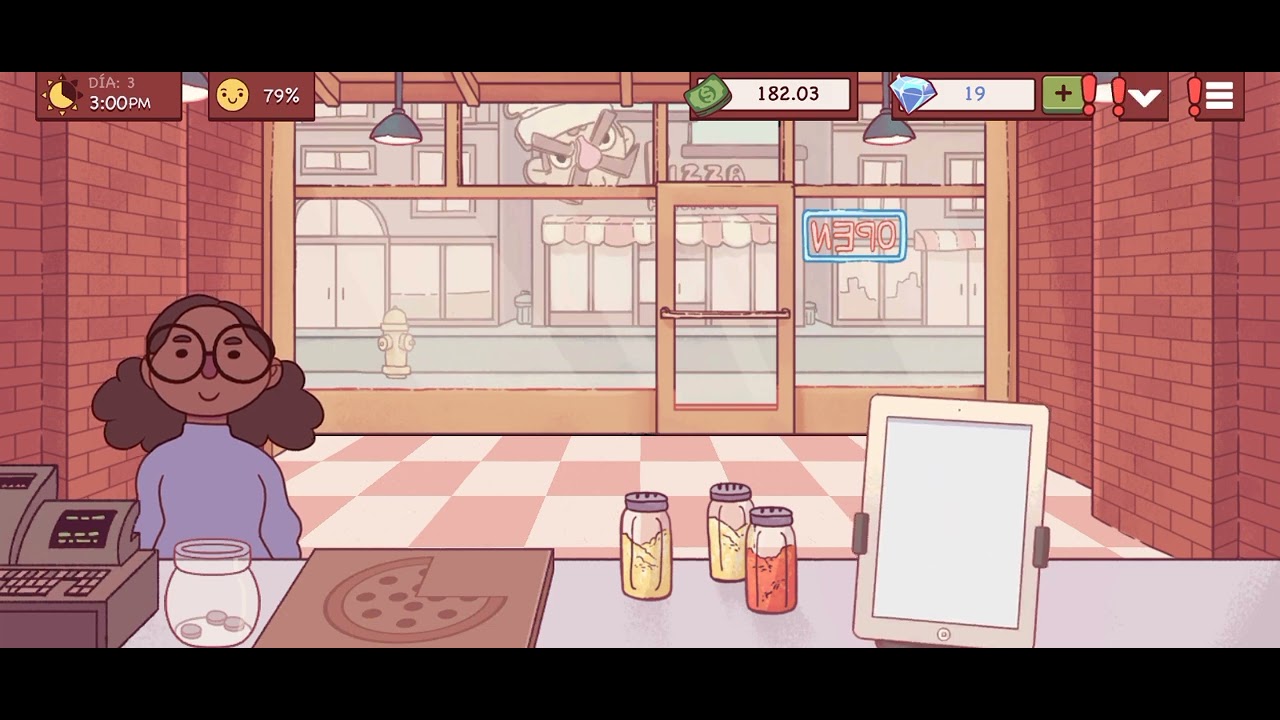 Parte 2 jugando el juego de buena pizza gran pizza