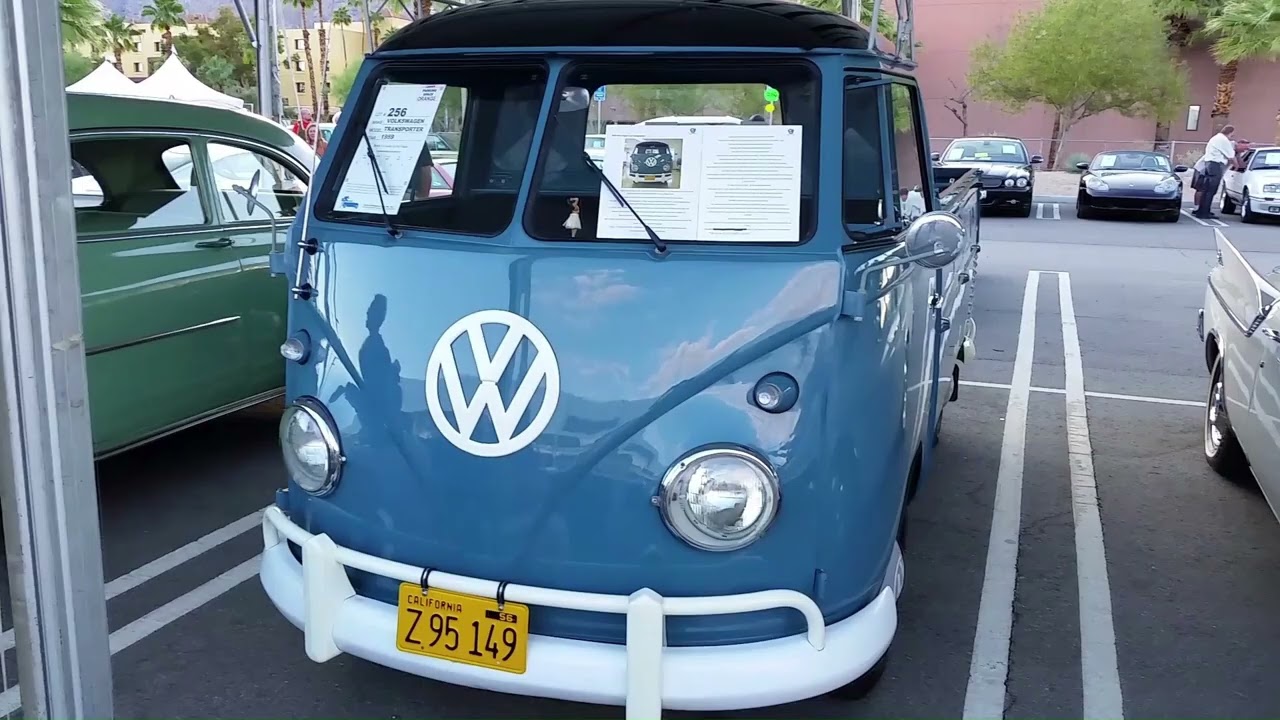 1959 VW Transporter Bid $30,000 Auction Restored 59 Volkswagen Single Cab Split Screen T1 Type 2