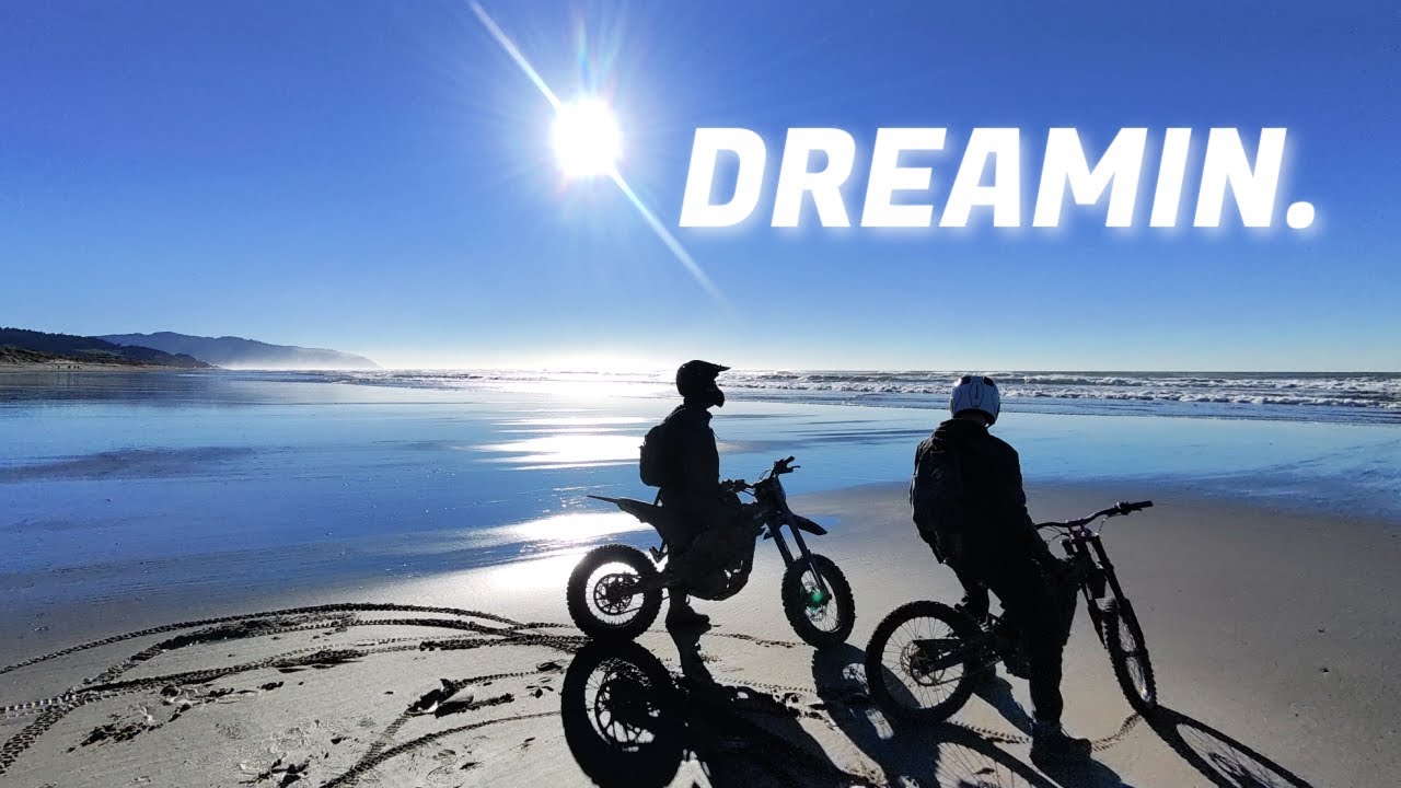Epic Surron Beach Ride to Pelican Brewing! | Surron Ultra Bee + Light Bee | POV RAW Unedited