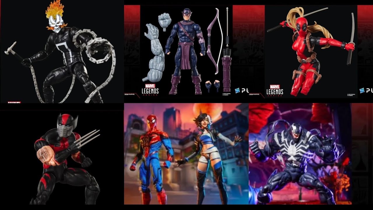 Сегодня на Hasbro Pulse проходит прямая трансляция, посвященная новой серии Marvel Legends, с ано...