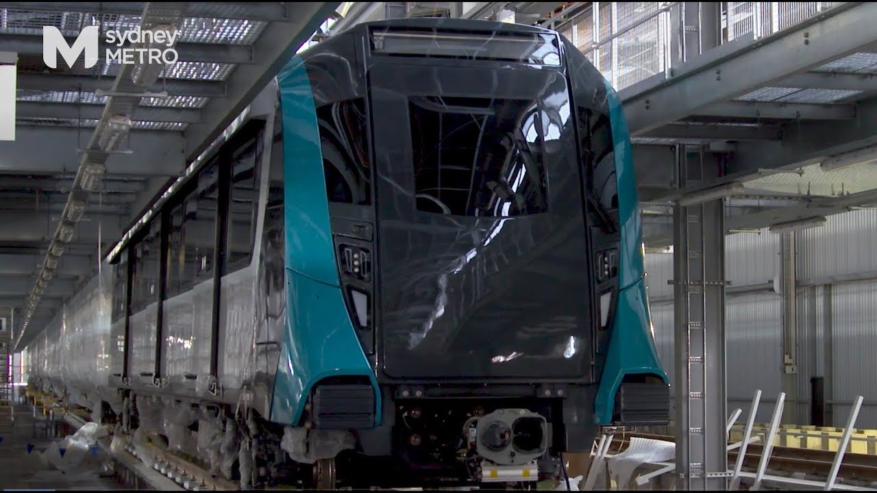 Sydney Metro: first train arrival, September 2017