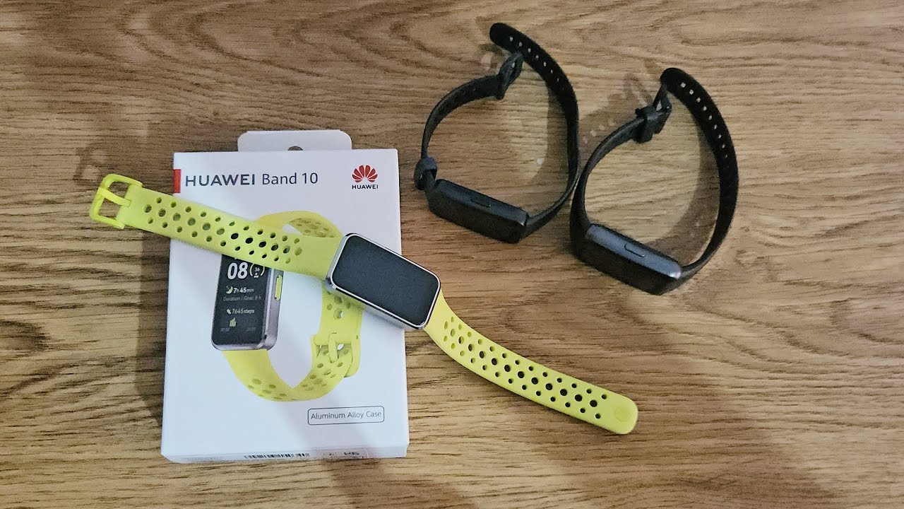 Huawei Band 10 , prezentare video si comparare cu vechile modele. 10 vs 9 , 8 , 7 , 6