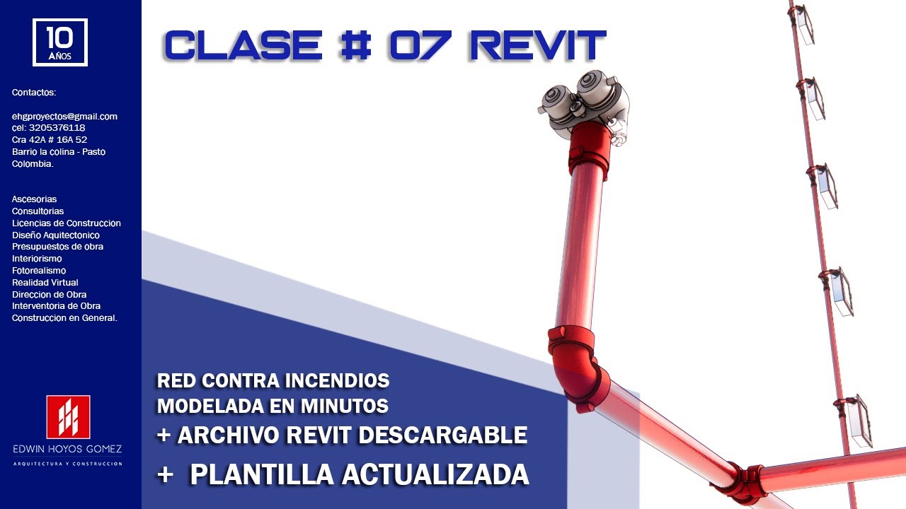 CLASE 07 REVIT Red incendios + Plantilla Actualizada
