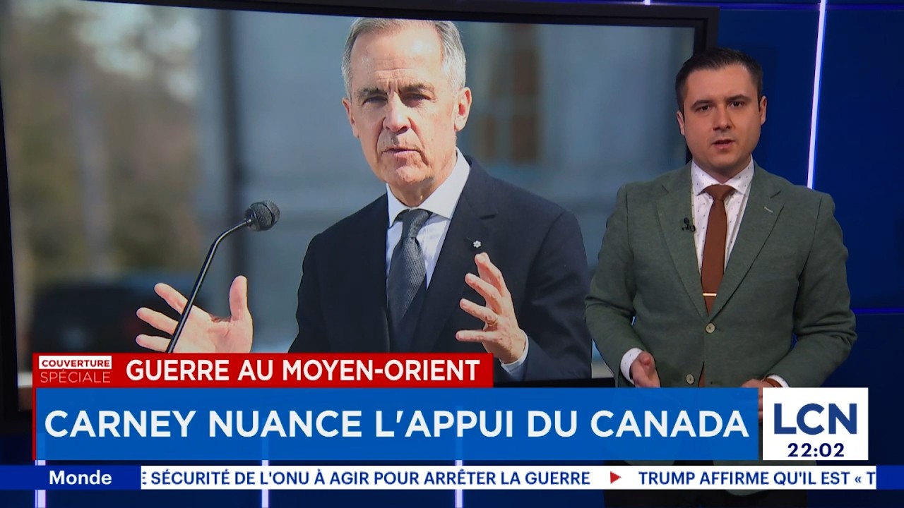Carney juge les frappes sur l'Iran «contraires au droit international»