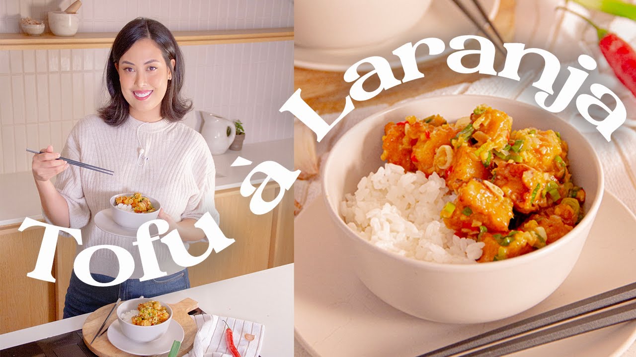 Tofu com Molho de Laranja: Receita Vegana