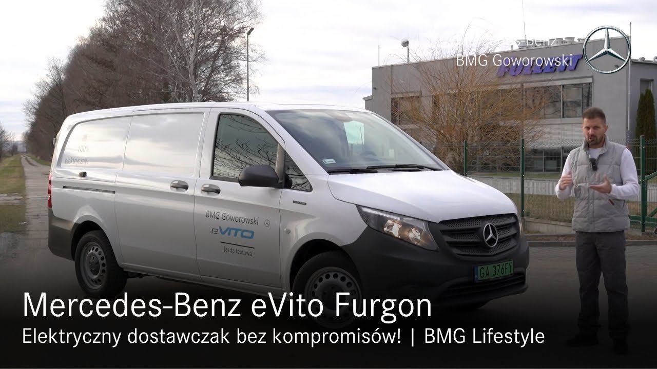 Mercedes-Benz eVito Furgon | Elektryczny dostawczak bez kompromis&oacute;w!