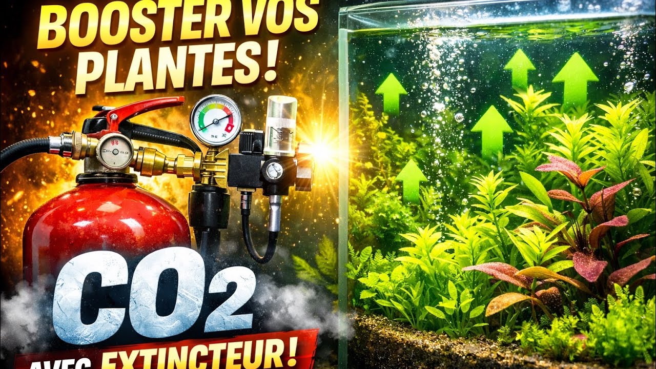 Installer du co2 avec un extincteur pour aquarium (guide complet)