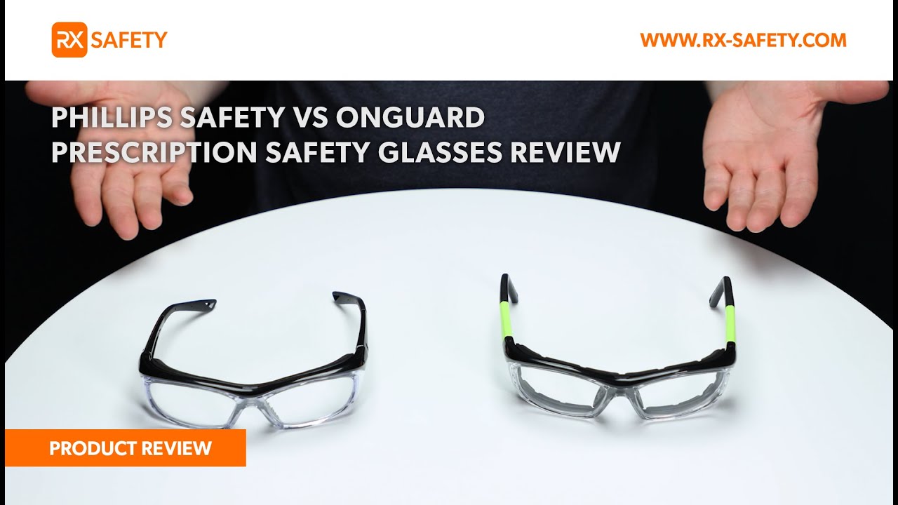 Phillips Safety vs OnGuard: Prescription Safety Glasses Review | RX Safety