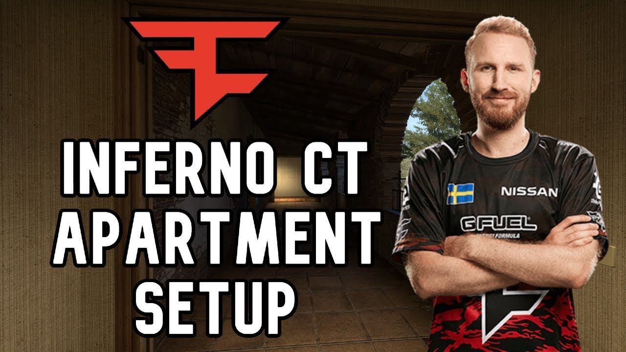 Настройка квартиры FaZe Inferno CT (разбор стратегии CS:GO)