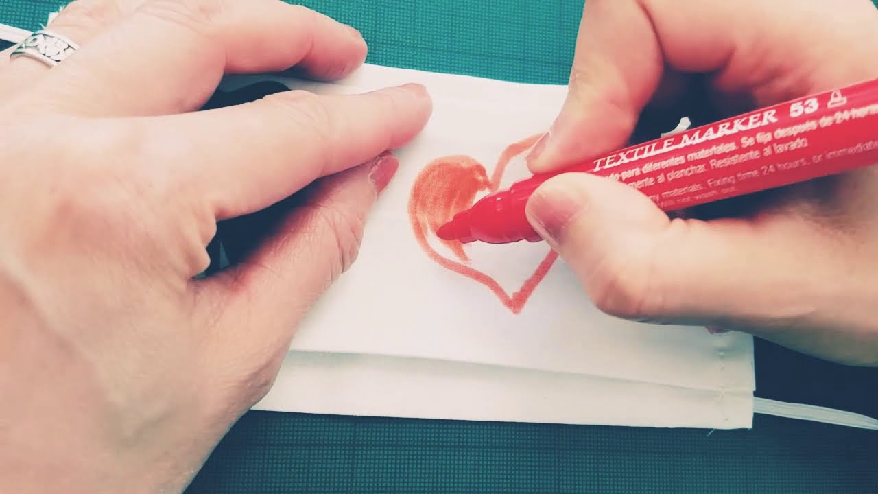 Test Video - Stoffe bemalen mit Textilmarker