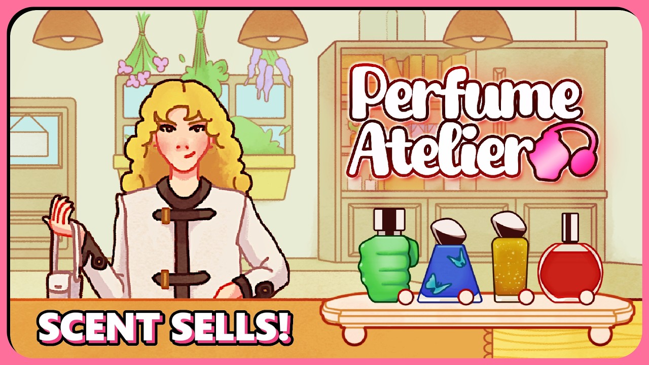 CREATE UNIQUE PERFUMES FOR YOUR COZY SHOP! Perfume Atelier