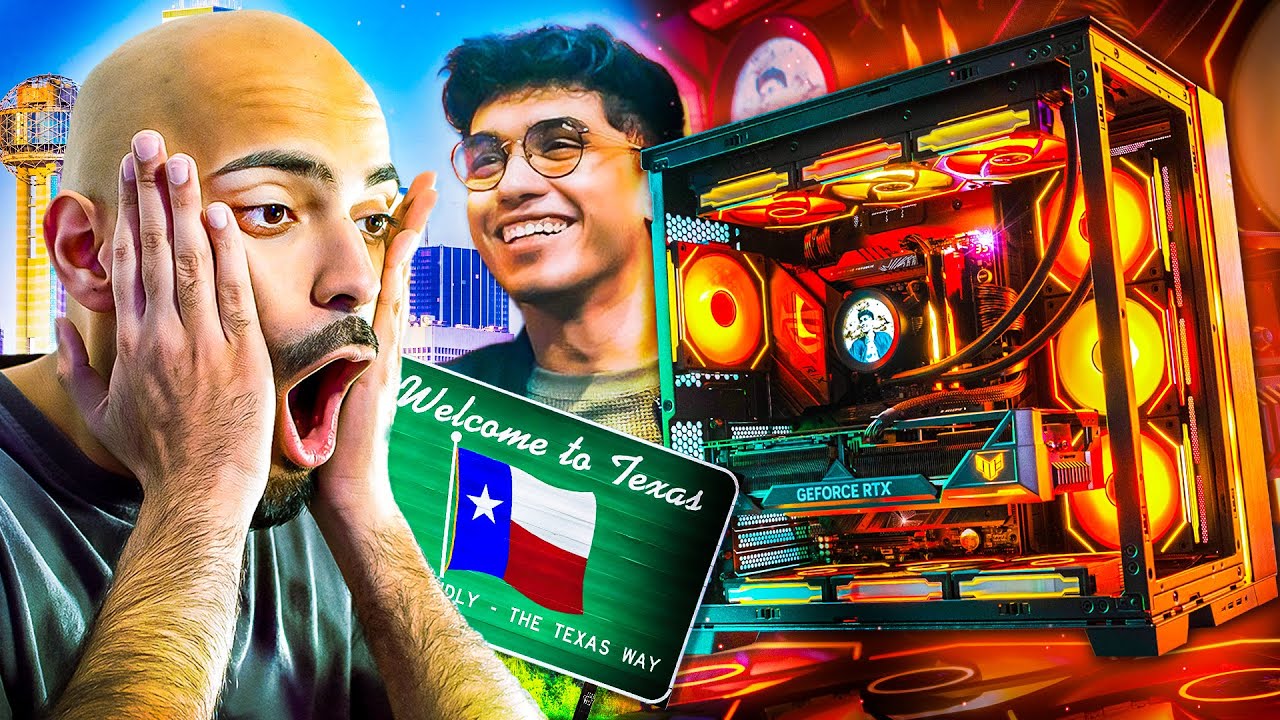 We toured Lucky Chamu's PC setup...