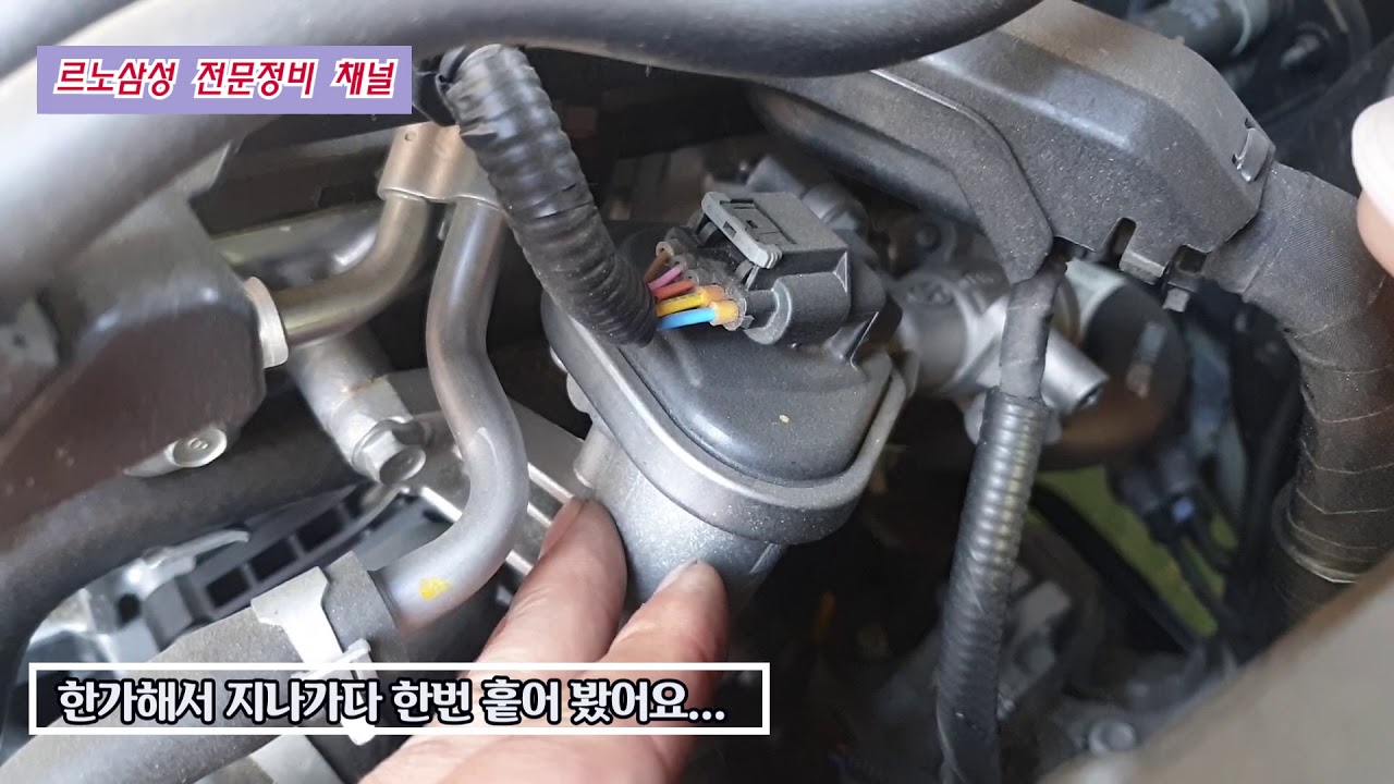 아반떼AD 엔진룸 살펴봤습니다.