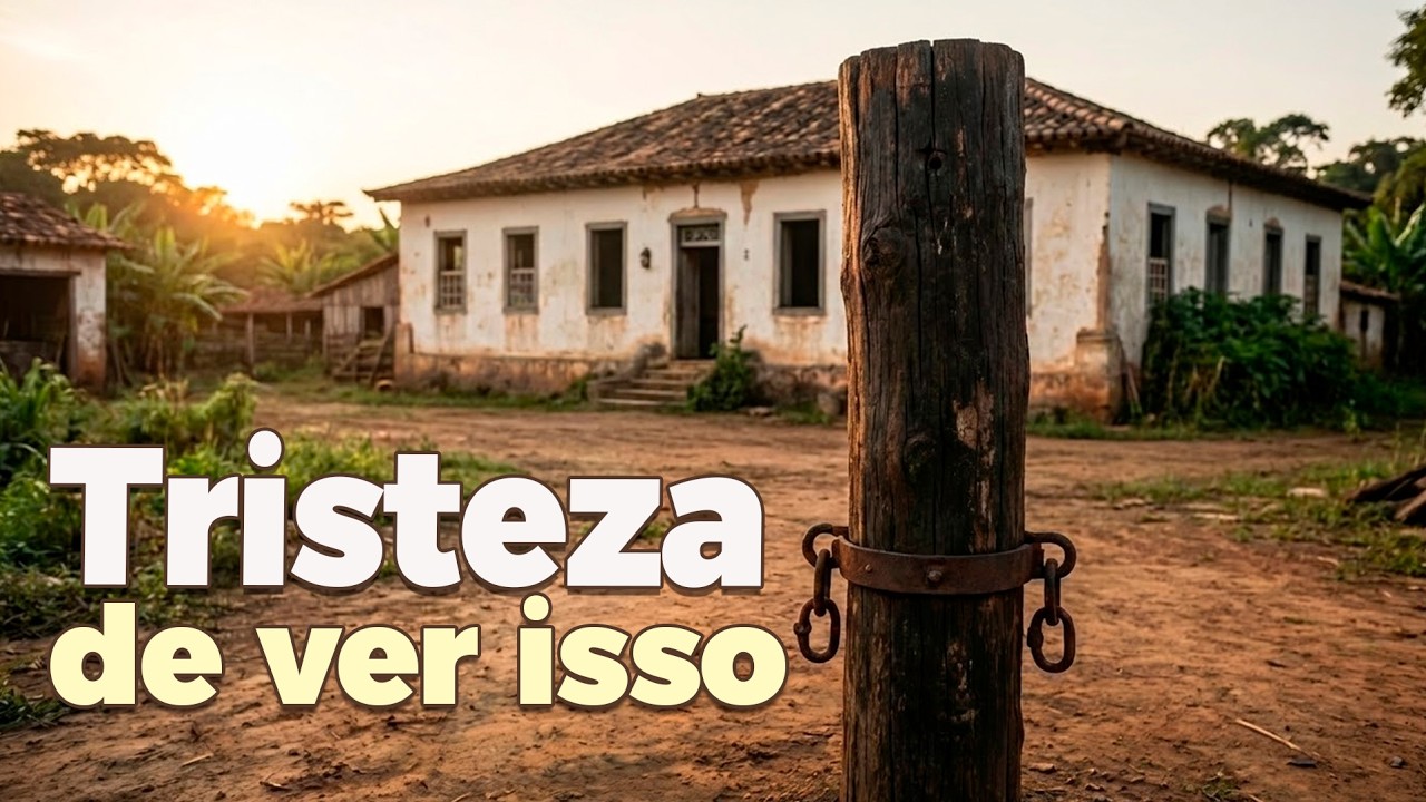 Os GRITOS dos ESCRAVOS foram ouvidos a distância | FAZENDAS ANTIGAS