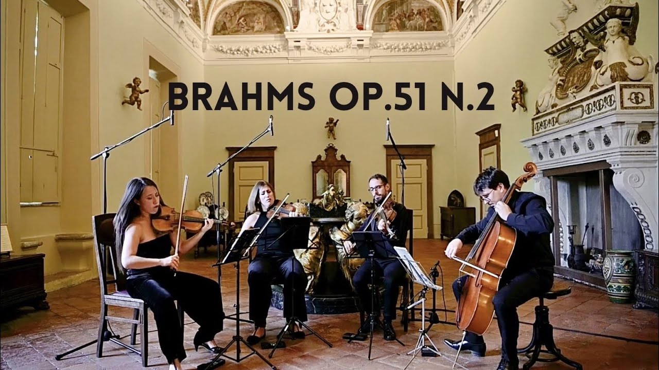 Quartetto Indaco -  J. Brahms String Quartet No. 2 in a Minor, Op. 51, No. 2