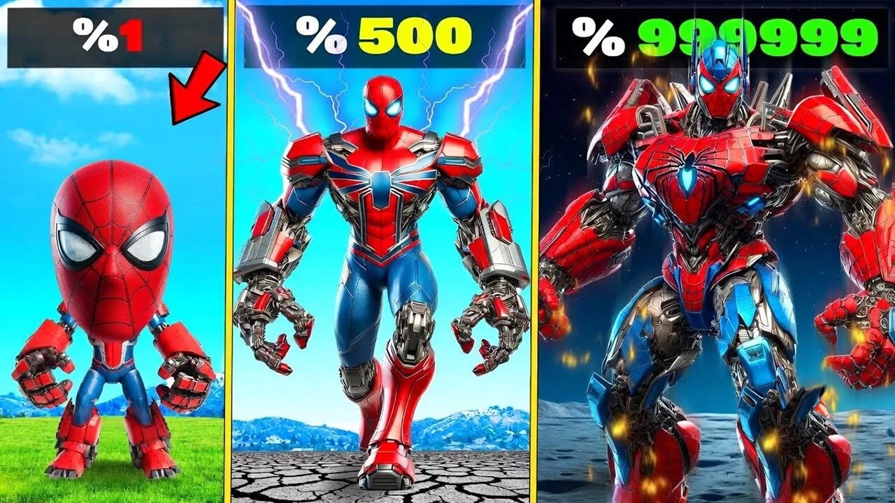 GTA V : Franklin Upgrade 1$ Ultra Spiderman to1,000,000,000 $ ULTIMATE Spiderman in GTA 5