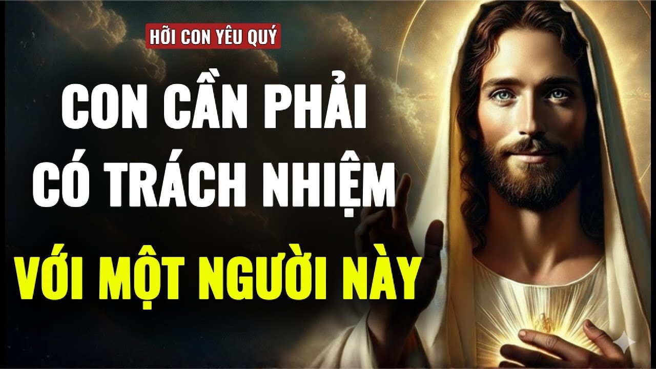 🔴CHÚNG TA CẦN NÓI CHUYỆN NGAY — VỀ MỘT NGƯỜI NÀY…  | THÔNG ĐIỆP CỦA CHÚA HÔM NAY