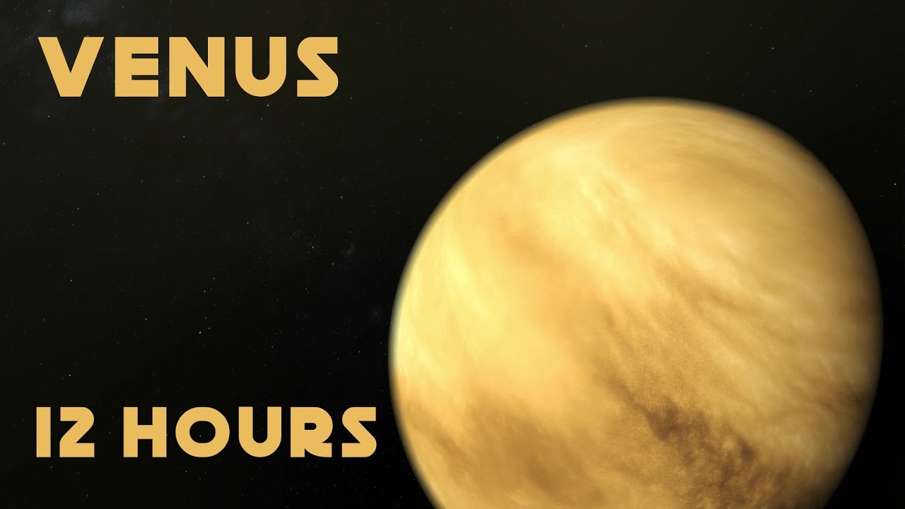 Sound of Venus | 12 Hours of Space Ambient Sounds
