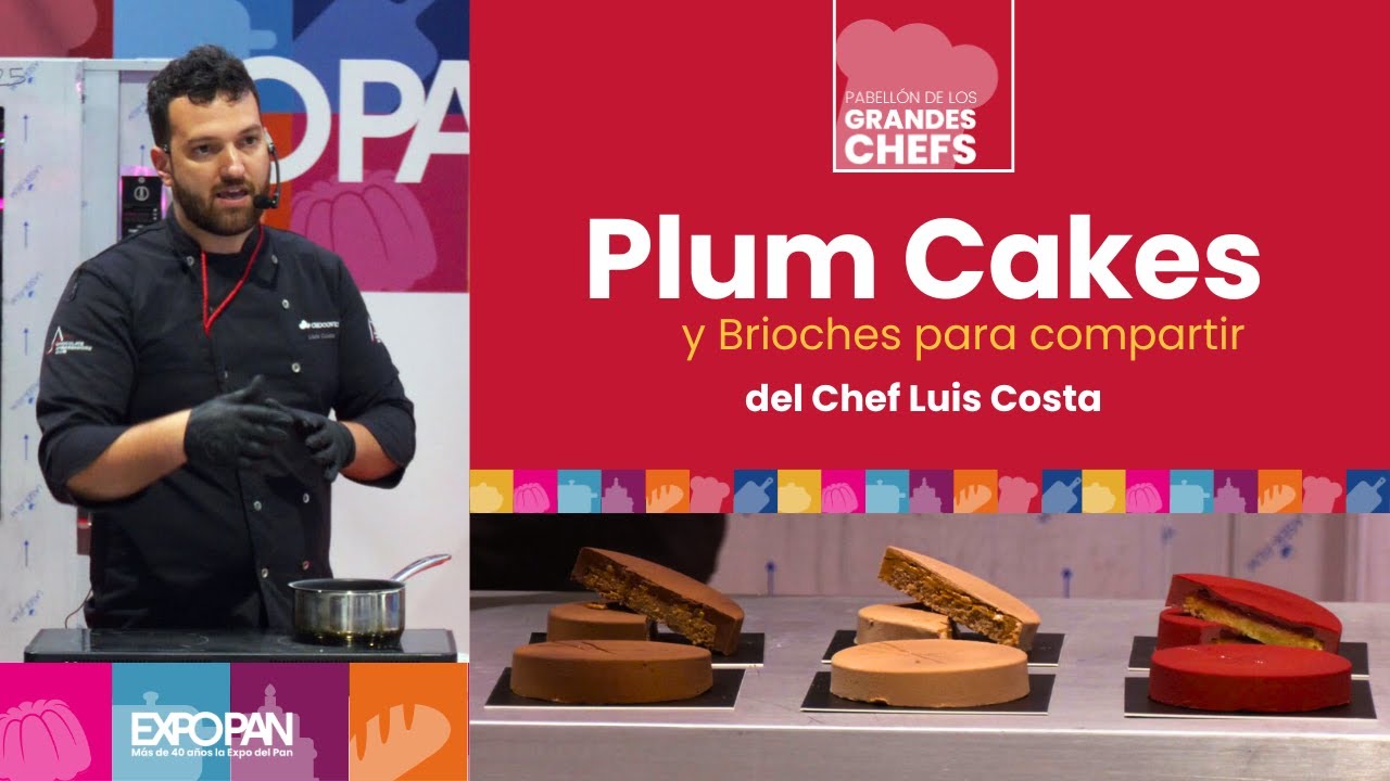 Plum Cakes y Brioches con el chef español Lluis Costa