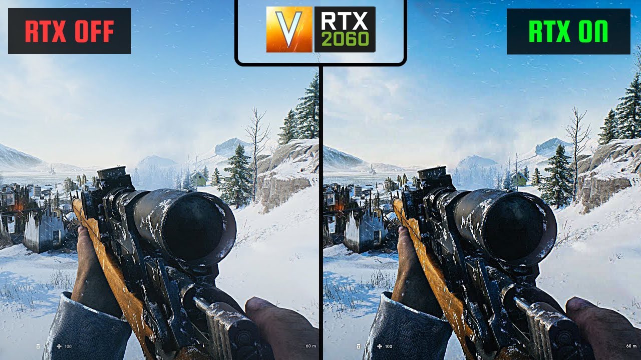 Battlefield V | RAY-TRACING ON vs OFF | 1080P, RTX 2060
