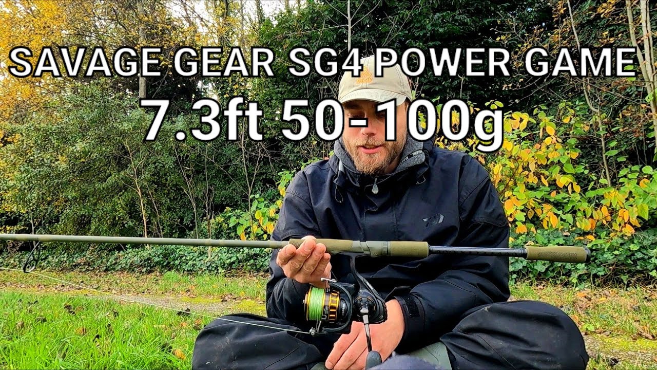 Обзор удилища Savage Gear SG4 Power Game 7,3 фута 50-100 г | Канал для ловли щуки в Великобритании