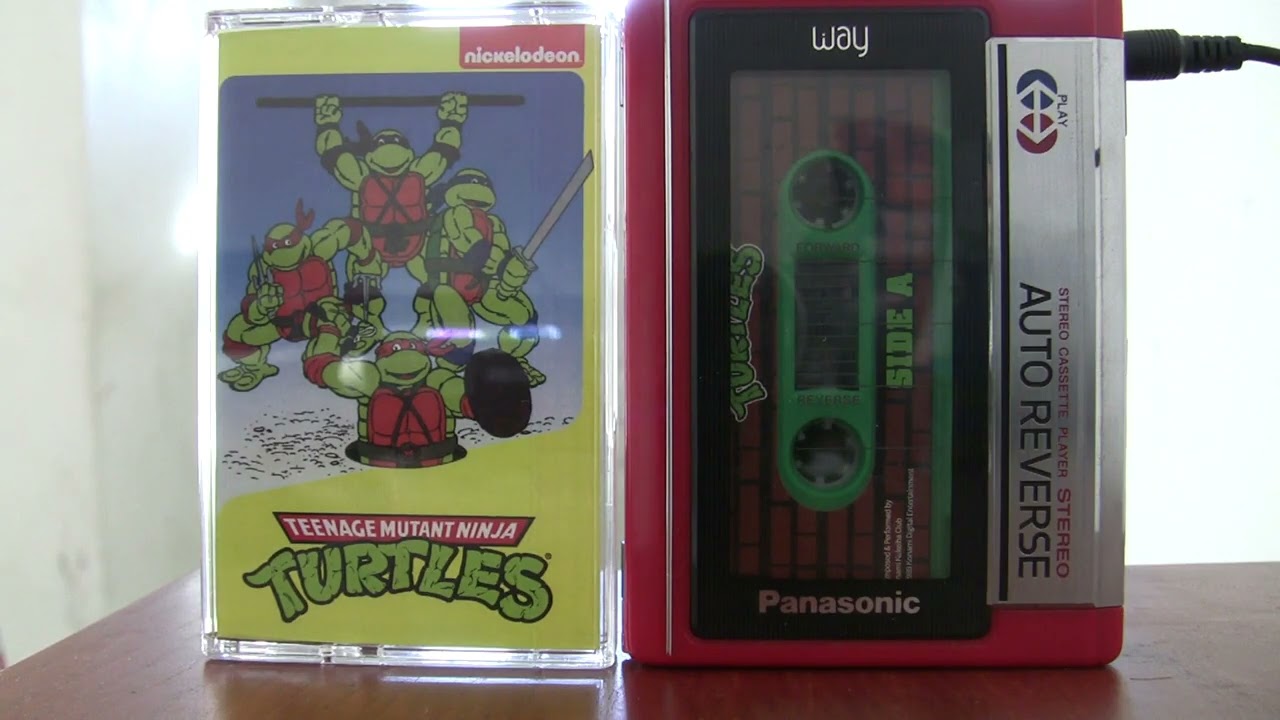 Teenage Mutant Ninja Turtles NES Soundtrack Cassette