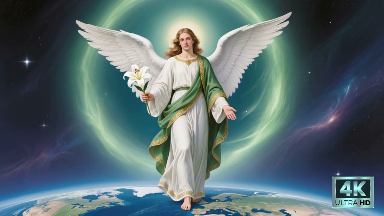 Archangel Raphael Meditation Music | Healing Light & Peaceful Aura (528Hz\ 432 Hz)
