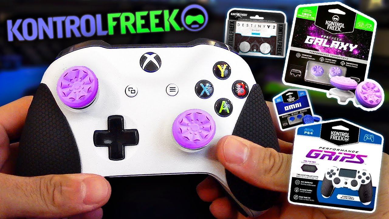 KontrolFreek Unboxing/Review - Omni, FPS Freek Galaxy, Destiny 2: Ghost, & Performance Grips!