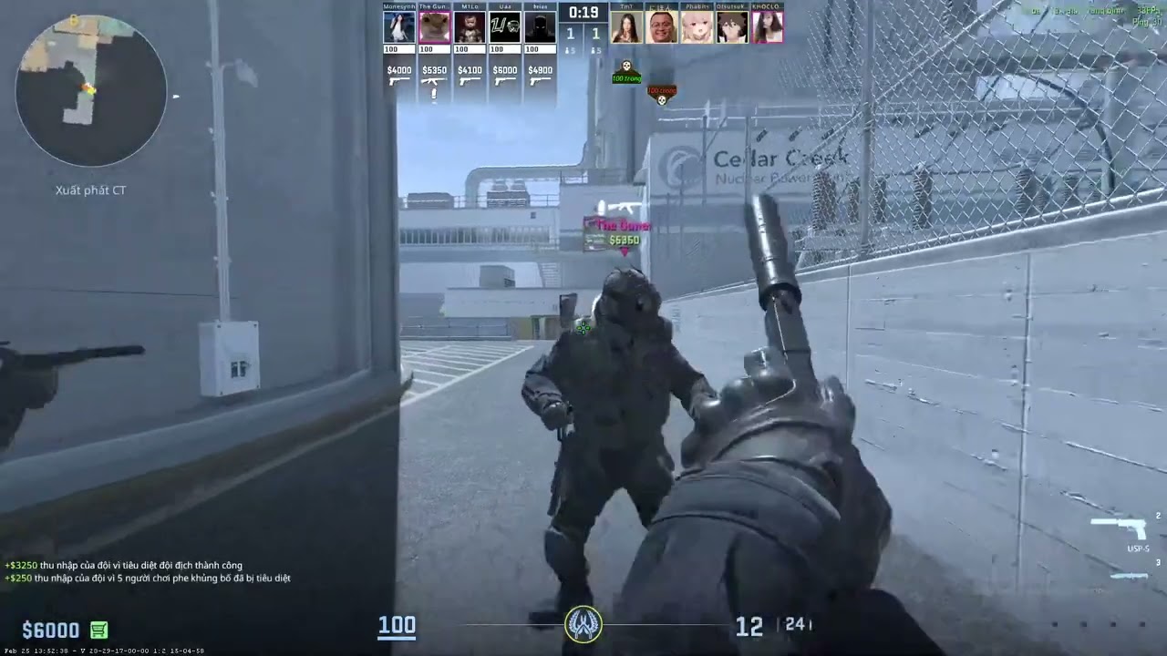 Ua chơi game CS2 (full match)