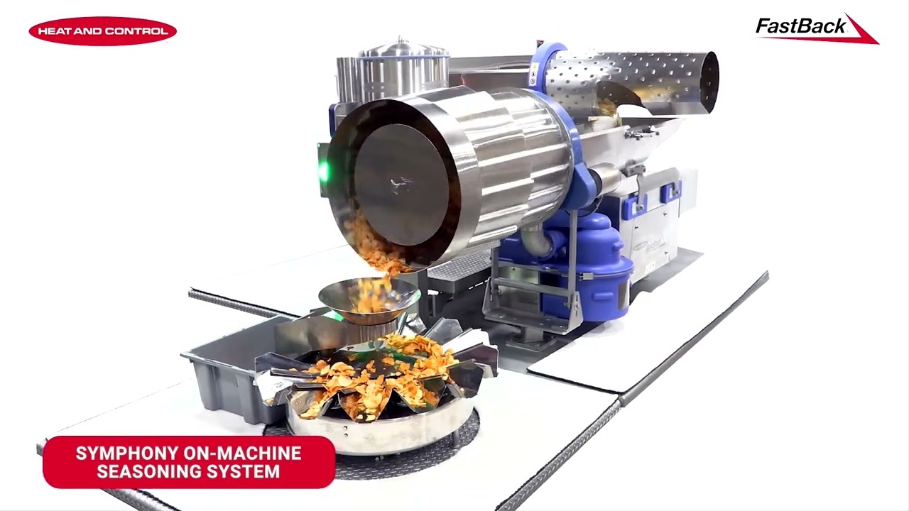 FastBack® Symphony On-Machine Seasoning System | Heat and Control