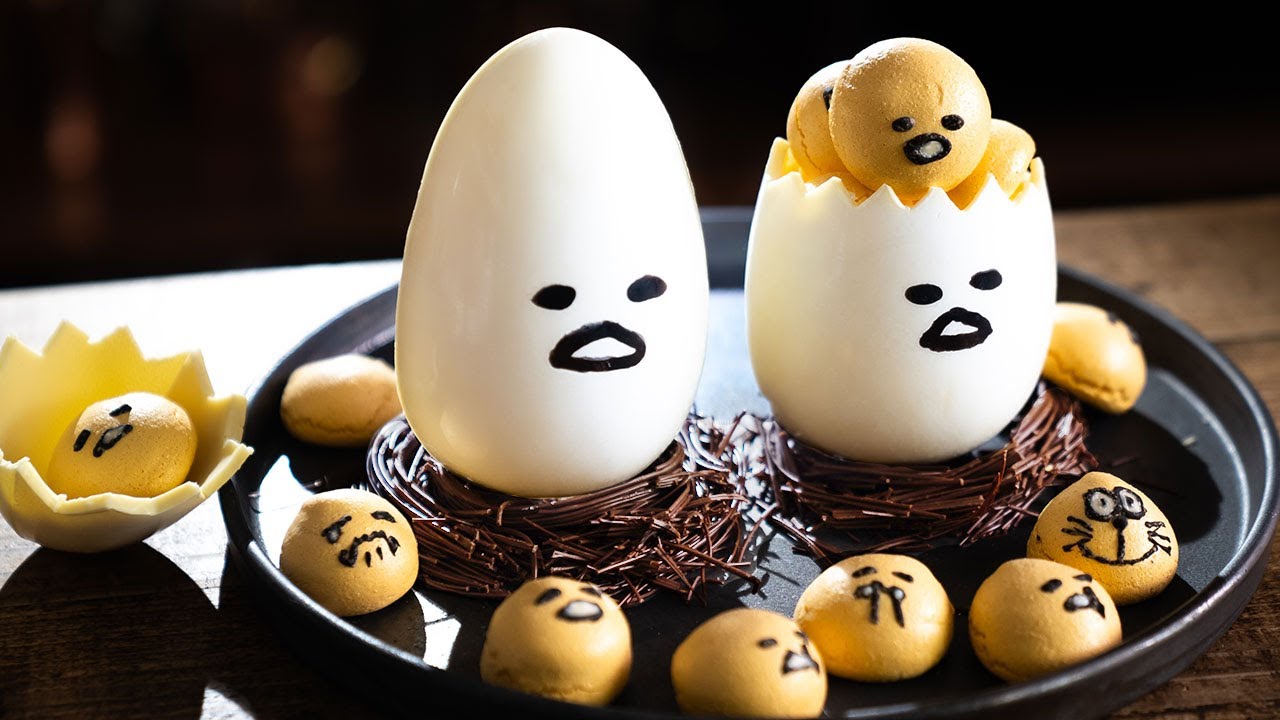 Пасхальные яйца - шоколад для ленивых яиц Gudetama