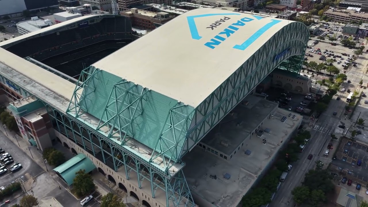Just Wait Til Next Year  #astros #houstonastros #daikinpark #daikinac #baseball #djimini5pro