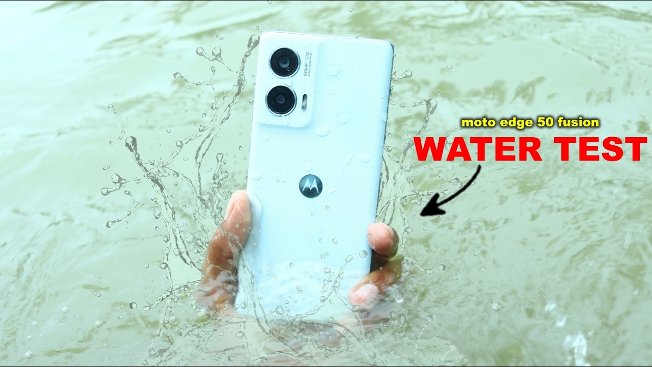 Motorola edge 50 Fusion Water Test | Motorola edge 50 Fusion Durability Test 😭😭😭