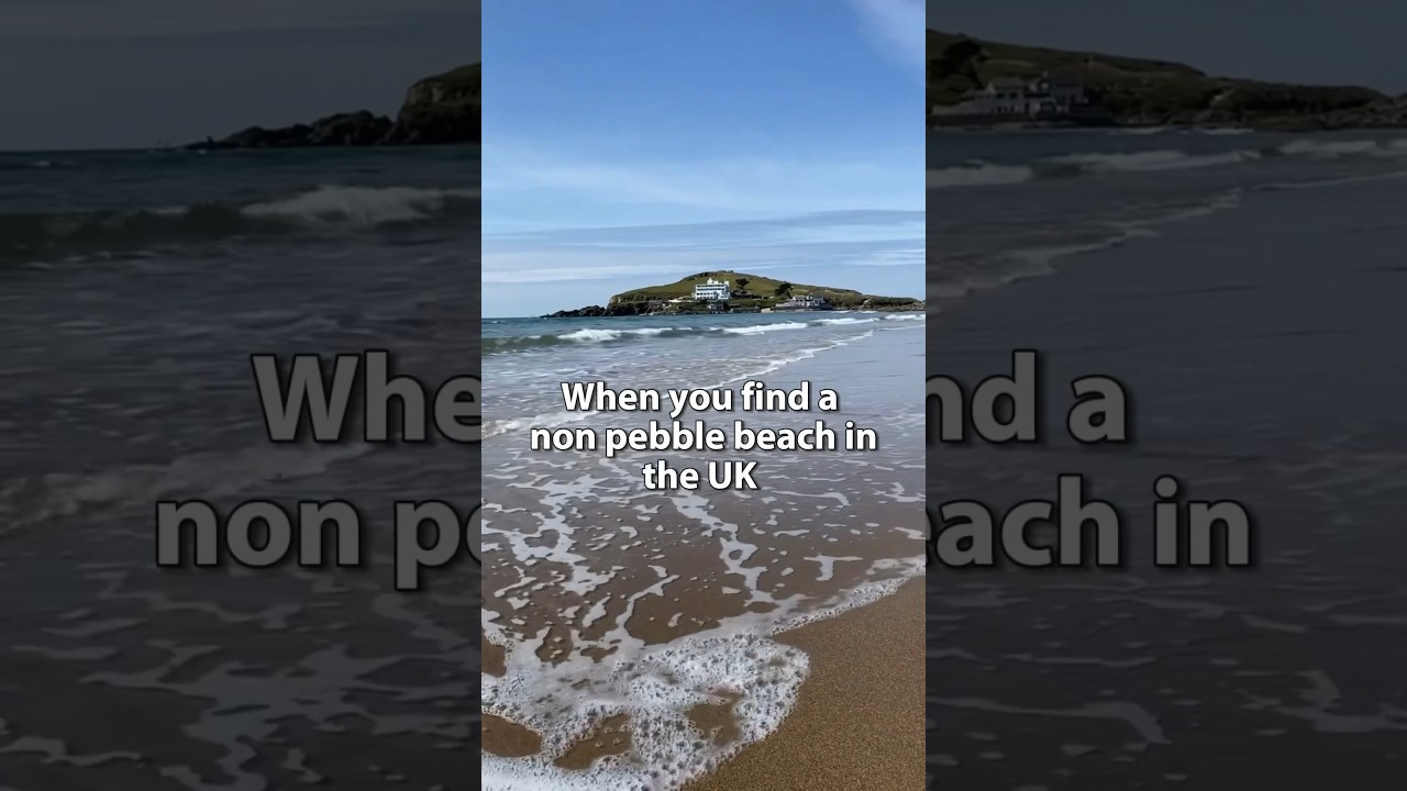 Do you know any other sandy beaches in the UK worth visiting? 🤔