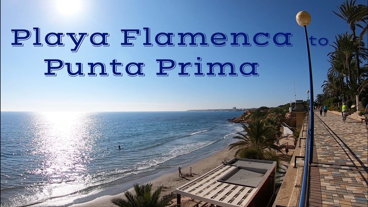 Playa Flamenca to Punta Prima, Orihuela Costa, Spain. Sunday Morning Rough Ground Walking Tour 🇪🇸